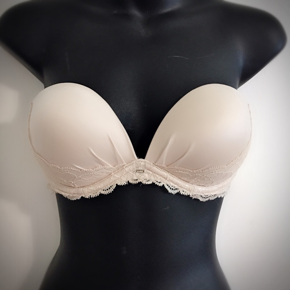 Nude Strapless Bra